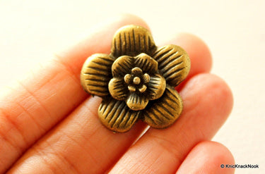 Bronze Flower Pendant